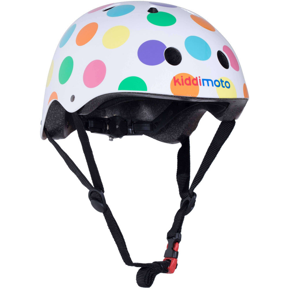 Kiddimoto Pastel Dotty Kids Helmet