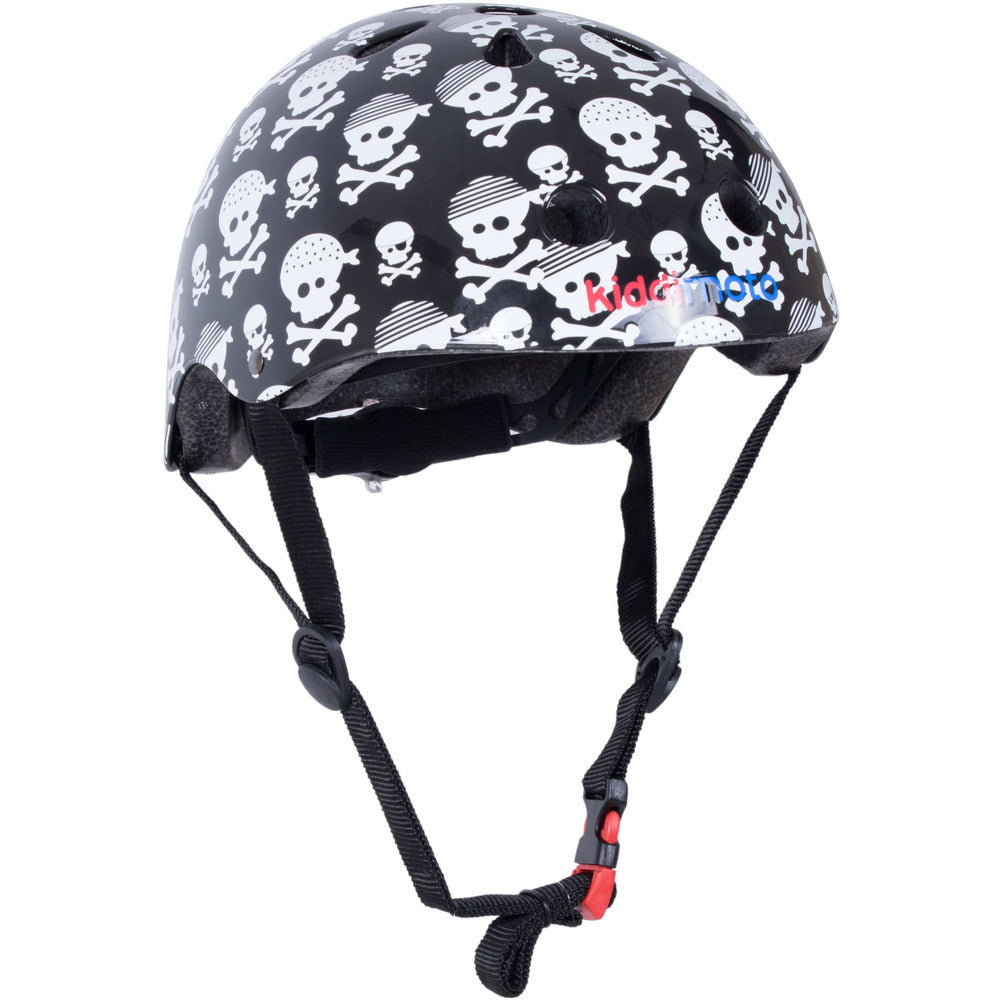 Kiddimoto Skull Print Helmet For Kids