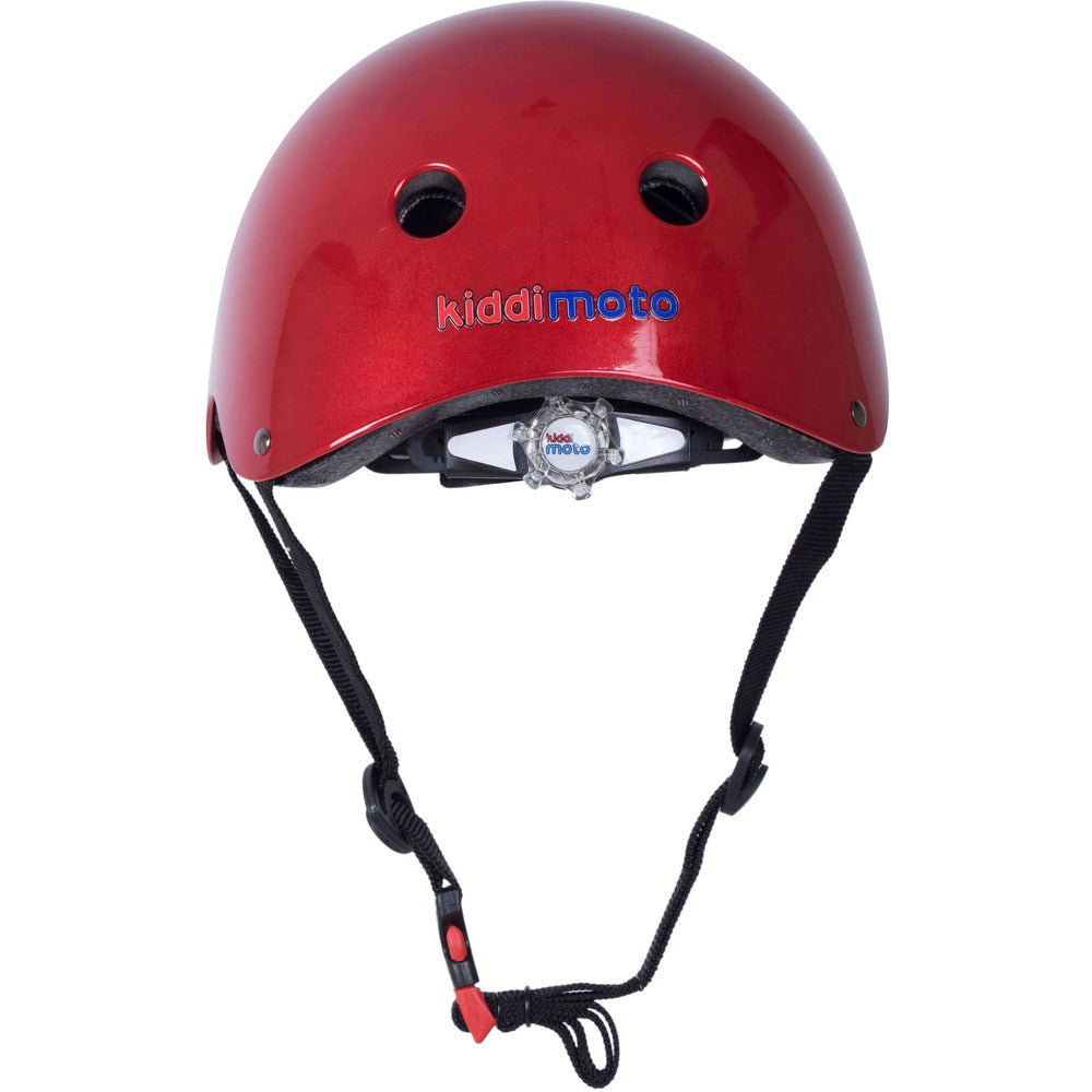 Kiddimoto Metallic Red Bike Helmet